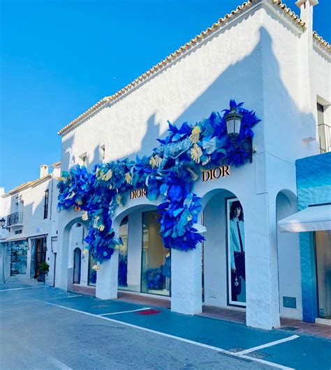 dior marbella beach|marbella luxury stores.